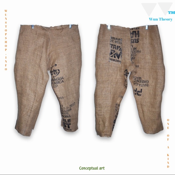 Burlap Weekend Pants by Blake A-L Boyd - Picture 3 of 4
